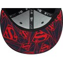 petten-plat-blauw-snapback-voor-kinderen-9fifty-piping-van-superman-dc-comics-van-new-era