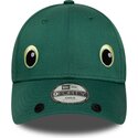 petten-gebogen-groen-snapback-voor-kinderen-9forty-dino-face-van-new-era