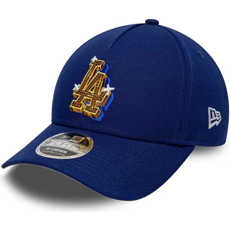 petten-gebogen-blauw-snapback-9forty-m-crown-a-frame-emblem-van-los-angeles-dodgers-mlb-van-new-era