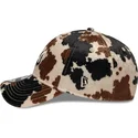 petten-gebogen-bruin-verstelbaar-9twenty-animal-print-van-new-york-yankees-mlb-van-new-era