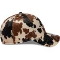 petten-gebogen-bruin-verstelbaar-9twenty-animal-print-van-new-york-yankees-mlb-van-new-era