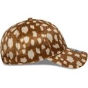 petten-gebogen-bruin-verstelbaar-9twenty-animal-print-van-los-angeles-dodgers-mlb-van-new-era