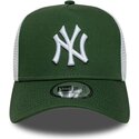 petten-gebogen-groen-snapback-a-frame-league-essential-van-new-york-yankees-mlb-van-new-era