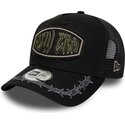 petten-gebogen-zwart-snapback-e-frame-distressed-patch-van-new-era