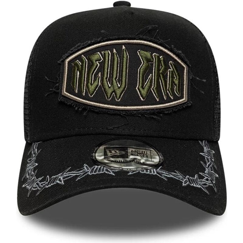 petten-gebogen-zwart-snapback-e-frame-distressed-patch-van-new-era petten-gebogen-zwart-snapback-e-frame-distressed-patch-van-new-era