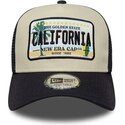 petten-gebogen-beige-snapback-a-frame-license-plate-van-california-van-new-era