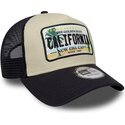 petten-gebogen-beige-snapback-a-frame-license-plate-van-california-van-new-era