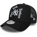 petten-gebogen-zwart-snapback-a-frame-wordmark-van-new-york-yankees-mlb-van-new-era