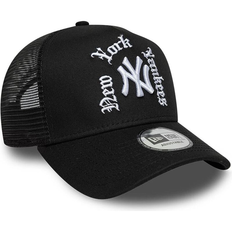 petten-gebogen-zwart-snapback-a-frame-wordmark-van-new-york-yankees-mlb-van-new-era