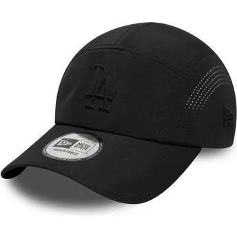 Petten gebogen zwart snapback Runner Tech Midi van Los Angeles Dodgers MLB van New Era