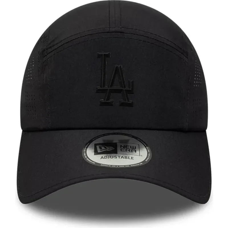 petten-gebogen-zwart-snapback-runner-tech-midi-van-los-angeles-dodgers-mlb-van-new-era