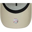 petten-gebogen-beige-snapback-e-frame-league-essential-van-new-york-yankees-mlb-van-new-era
