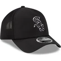 petten-gebogen-zwart-snapback-9forty-apex-batting-practice-van-chicago-white-sox-mlb-van-new-era