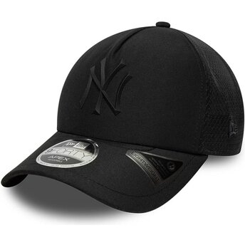Petten gebogen zwart snapback 9FORTY APEX Sporty van New York Yankees MLB van New Era