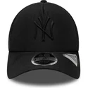 petten-gebogen-zwart-snapback-9forty-apex-sporty-van-new-york-yankees-mlb-van-new-era