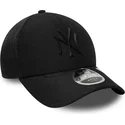petten-gebogen-zwart-snapback-9forty-apex-sporty-van-new-york-yankees-mlb-van-new-era