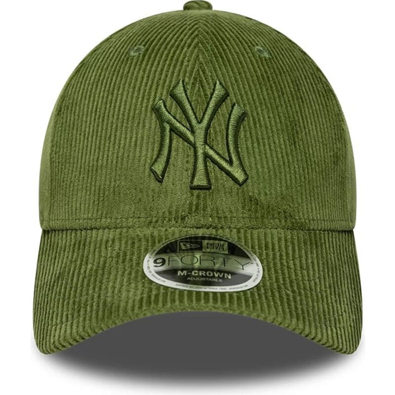 petten-gebogen-groen-verstelbaar-9forty-m-crown-cord-van-new-york-yankees-mlb-van-new-era petten-gebogen-groen-verstelbaar-9forty-m-crown-cord-van-new-york-yankees-mlb-van-new-era