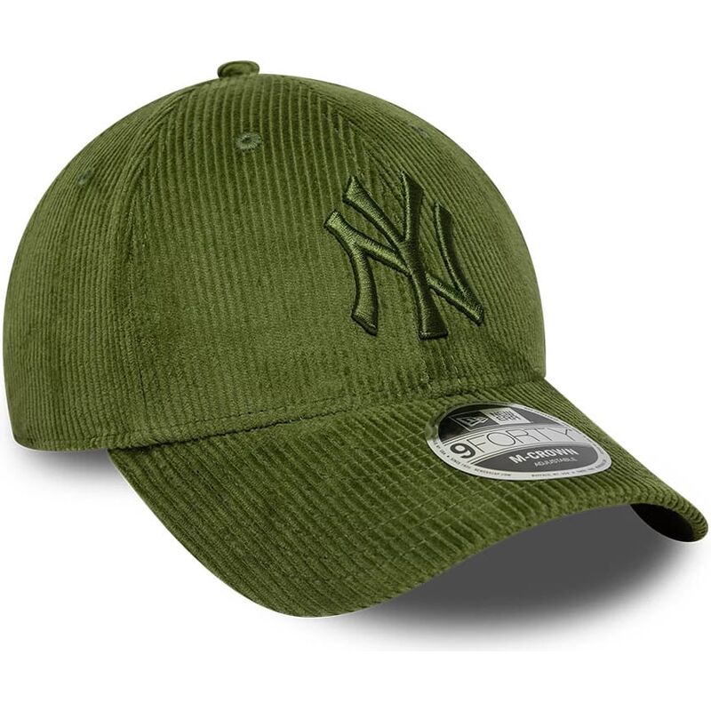 petten-gebogen-groen-verstelbaar-9forty-m-crown-cord-van-new-york-yankees-mlb-van-new-era petten-gebogen-groen-verstelbaar-9forty-m-crown-cord-van-new-york-yankees-mlb-van-new-era