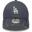 petten-gebogen-grijs-verstelbaar-9forty-stitched-van-los-angeles-dodgers-mlb-van-new-era