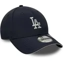 petten-gebogen-marineblauw-verstelbaar-9forty-recycled-van-los-angeles-dodgers-mlb-van-new-era