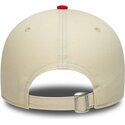 petten-gebogen-beige-verstelbaar-9forty-colour-block-van-chicago-bulls-nba-van-new-era