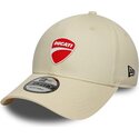 petten-gebogen-beige-verstelbaar-9forty-core-van-ducati-motor-motogp-van-new-era
