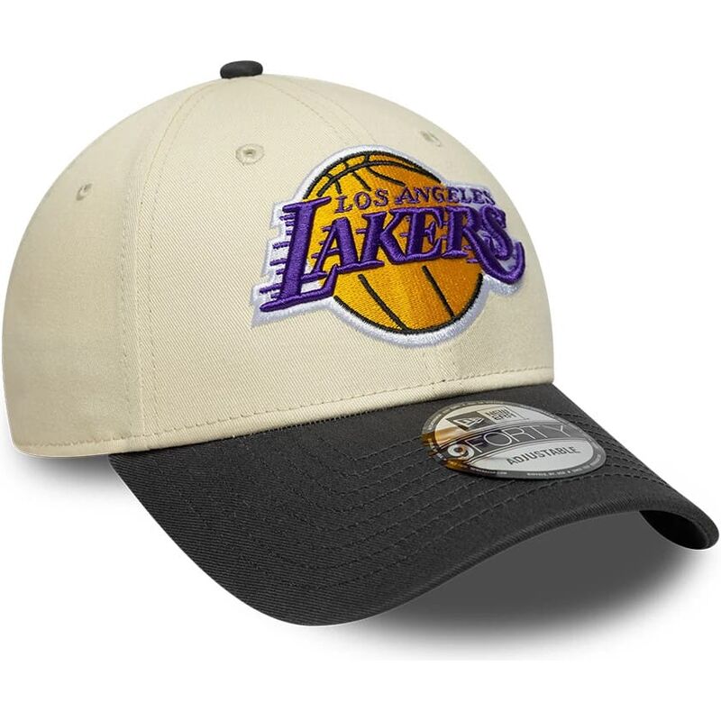 petten-gebogen-beige-verstelbaar-9forty-colour-block-van-los-angeles-lakers-nba-van-new-era petten-gebogen-beige-verstelbaar-9forty-colour-block-van-los-angeles-lakers-nba-van-new-era