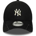 petten-gebogen-zwart-verstelbaar-9forty-stitched-van-new-york-yankees-mlb-van-new-era