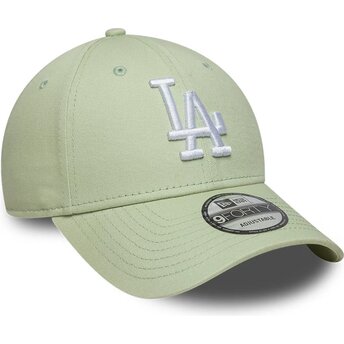 Petten gebogen groen verstelbaar 9FORTY League Ess 9FORTY League Essential van Los Angeles Dodgers MLB van New Era