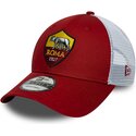 petten-gebogen-rood-verstelbaar-9forty-league-van-associazione-sportiva-roma-serie-a-van-new-era