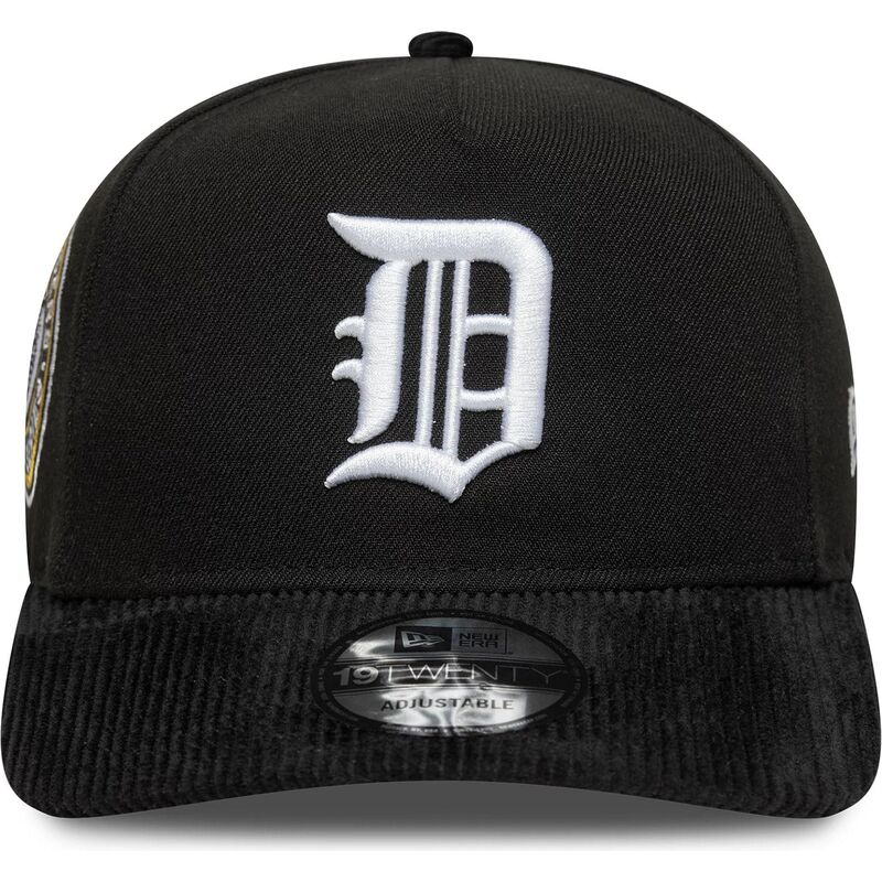 petten-gebogen-zwart-snapback-19twenty-cooperstown-cord-van-detroit-tigers-mlb-van-new-era