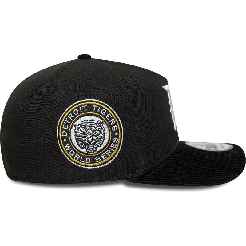 petten-gebogen-zwart-snapback-19twenty-cooperstown-cord-van-detroit-tigers-mlb-van-new-era
