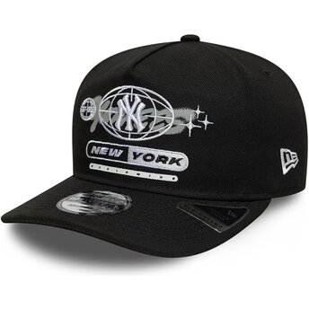 Petten gebogen zwart snapback 19TWENTY Graphic van New York Yankees MLB van New Era