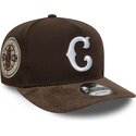petten-gebogen-bruin-snapback-19twenty-cooperstown-cord-van-chicago-cubs-mlb-van-new-era