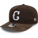 petten-gebogen-bruin-snapback-19twenty-cooperstown-cord-van-chicago-cubs-mlb-van-new-era
