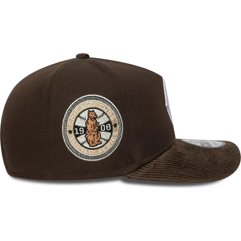petten-gebogen-bruin-snapback-19twenty-cooperstown-cord-van-chicago-cubs-mlb-van-new-era