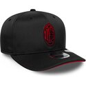 petten-gebogen-zwart-snapback-9seventy-stretch-snap-fw-poly-van-ac-milan-serie-a-van-new-era