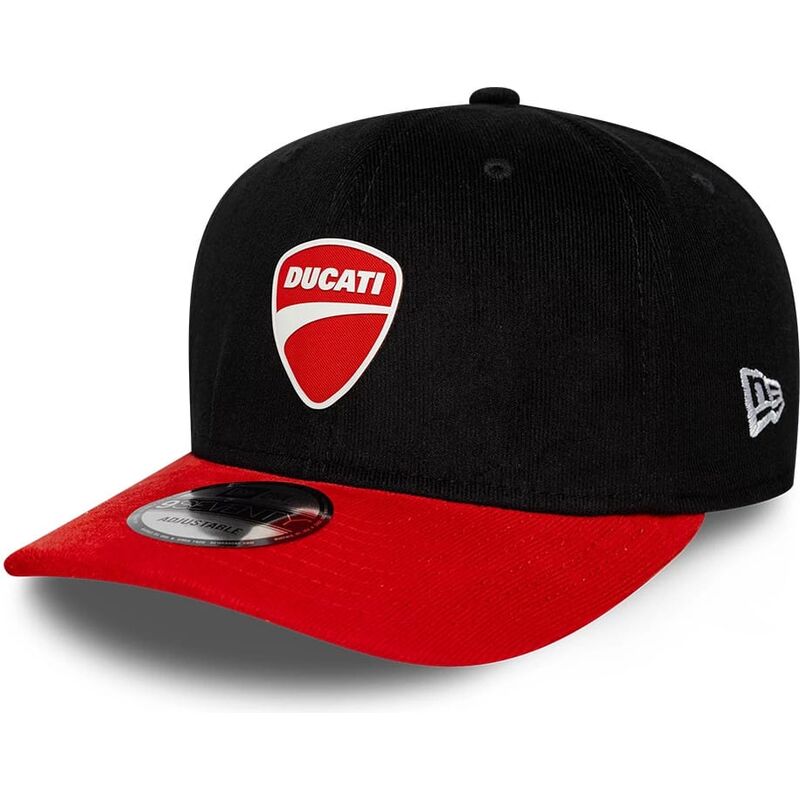 petten-gebogen-zwart-snapback-9seventy-stretch-snap-contrast-visor-van-ducati-motor-motogp-van-new-era petten-gebogen-zwart-snapback-9seventy-stretch-snap-contrast-visor-van-ducati-motor-motogp-van-new-era