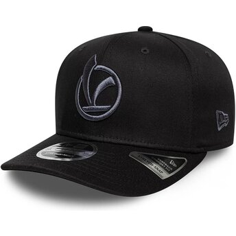 Petten gebogen zwart snapback 9SEVENTY Stretch Snap Seasonal Vespa Piaggio van New Era