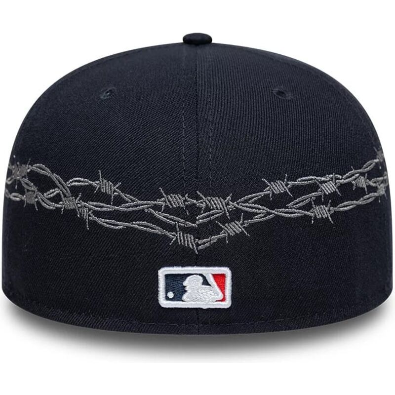 petten-plat-marineblauw-fitted-59fifty-icon-van-new-york-yankees-mlb-van-new-era