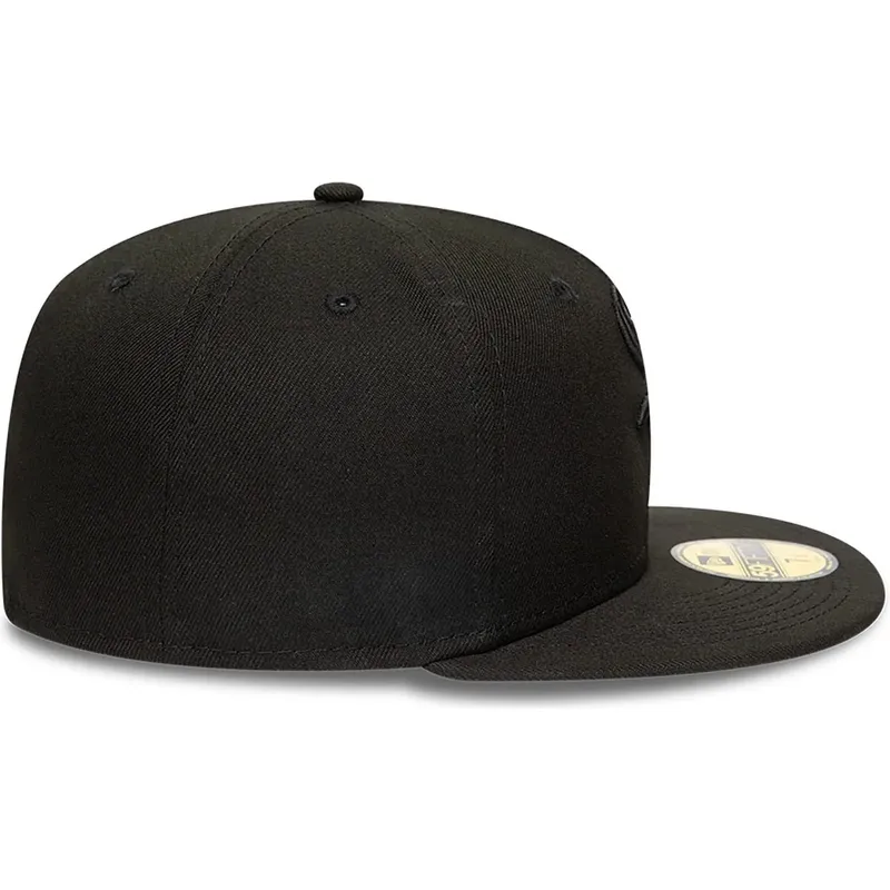 petten-plat-zwart-fitted-59fifty-van-chicago-white-sox-mlb-van-new-era petten-plat-zwart-fitted-59fifty-van-chicago-white-sox-mlb-van-new-era