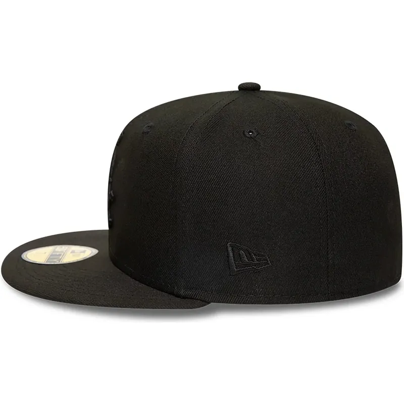 petten-plat-zwart-fitted-59fifty-van-chicago-white-sox-mlb-van-new-era petten-plat-zwart-fitted-59fifty-van-chicago-white-sox-mlb-van-new-era