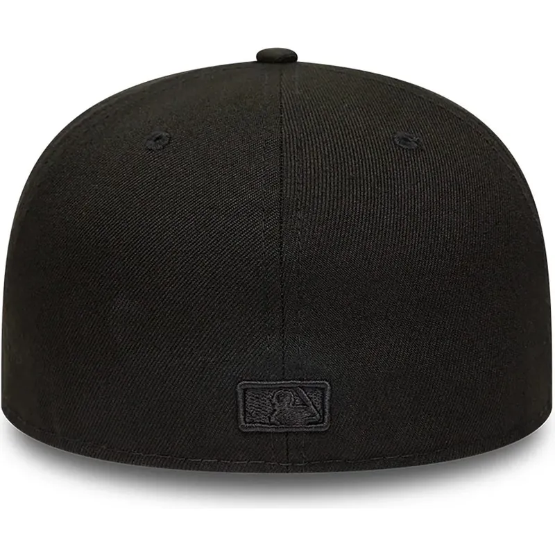petten-plat-zwart-fitted-59fifty-van-chicago-white-sox-mlb-van-new-era petten-plat-zwart-fitted-59fifty-van-chicago-white-sox-mlb-van-new-era