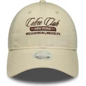 petten-gebogen-beige-verstelbaar-9twenty-coffee-club-van-new-era