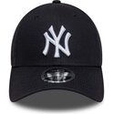 petten-gebogen-marineblauw-snapback-9forty-m-crown-side-script-van-new-york-yankees-mlb-van-new-era