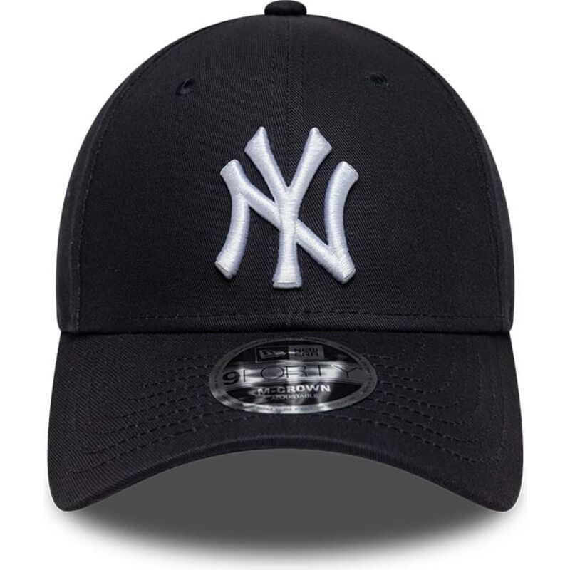 petten-gebogen-marineblauw-snapback-9forty-m-crown-side-script-van-new-york-yankees-mlb-van-new-era