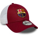 petten-gebogen-rood-verstelbaar-9forty-league-van-fc-barcelona-laliga-van-new-era