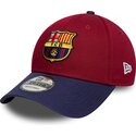 petten-gebogen-rood-verstelbaar-9forty-contrast-van-fc-barcelona-laliga-van-new-era