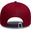 petten-gebogen-rood-verstelbaar-9forty-contrast-van-fc-barcelona-laliga-van-new-era
