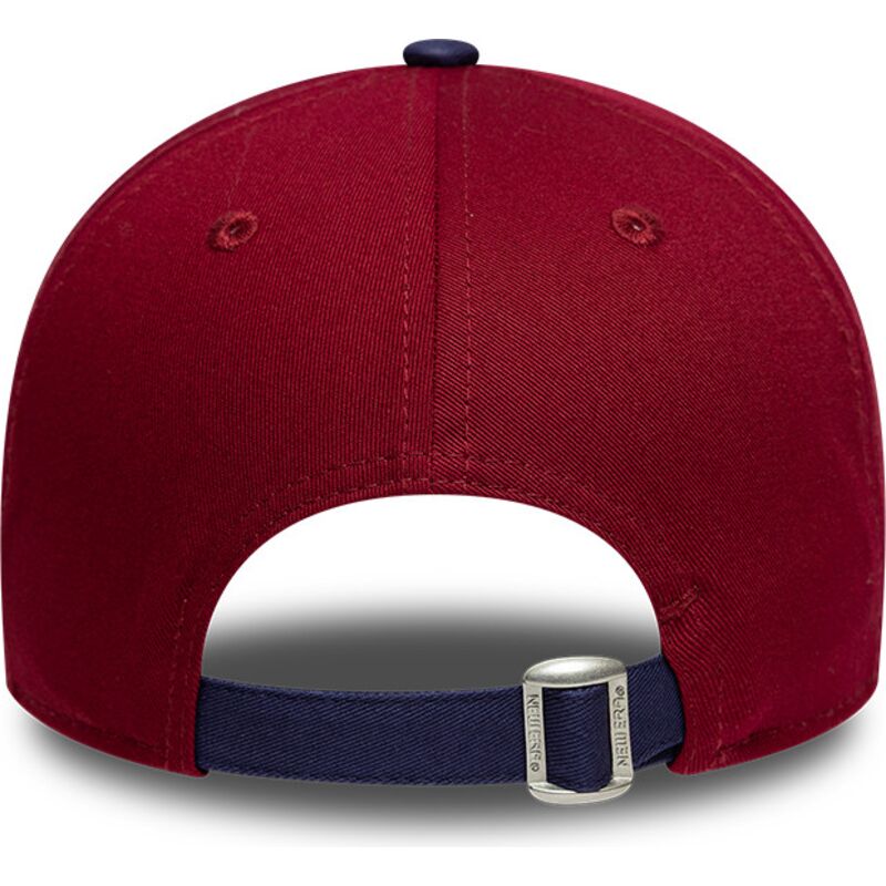 petten-gebogen-rood-verstelbaar-9forty-contrast-van-fc-barcelona-laliga-van-new-era